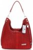Bőr táska shopper bag Vittoria Gotti piros V80051
